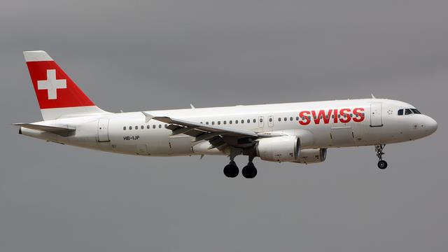 HB-IJP:Airbus A320-200:Swiss International Air Lines